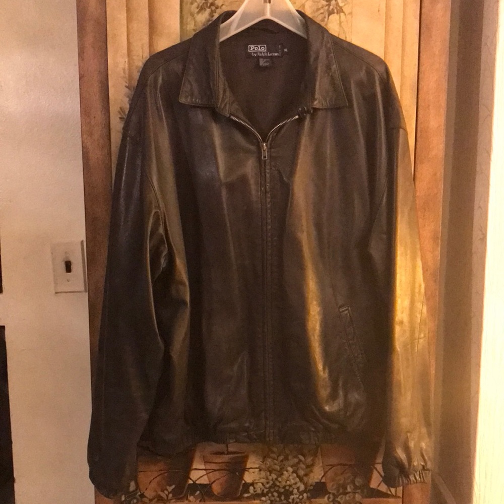 Polo by Ralph Lauren Men’s Leather Jacket